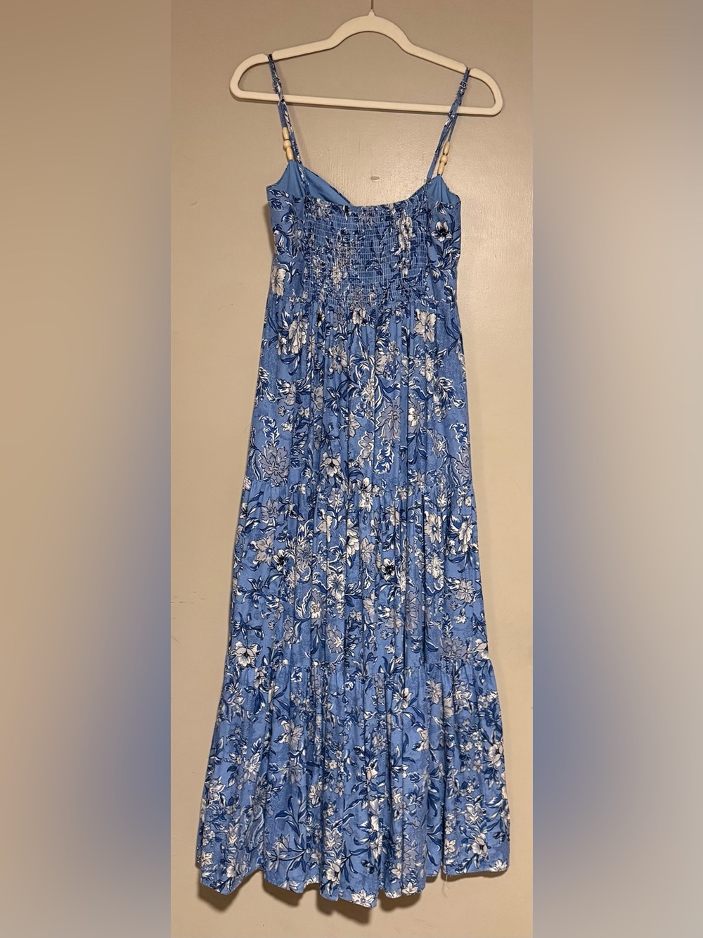House of Harlow 1960 Blue and White Floral Maxi Dress - Picture 2 of 4